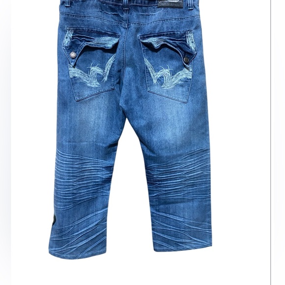 EUC Raw Blue Premium Denim Blue Jeans - Picture 2 of 3